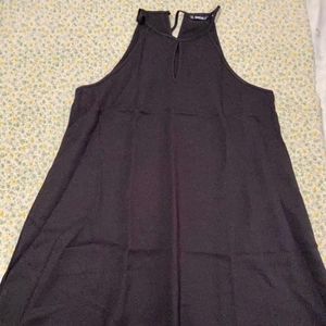 Shein Black Sleeveless Dress